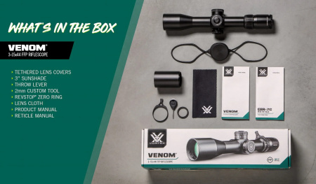 ������ Vortex Venom 3-15x44 FFP (����� EBR-7C MRAD)