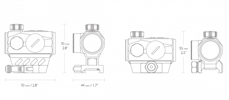 ������������� ������ Hawke Endurance Red Dot 1x25 (����� 3 MOA)