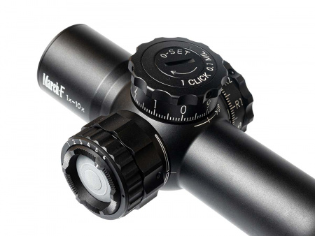 ������ March-F 1-10x24 Shorty FFP, 0.1MIL (����� DR-1) � ����������