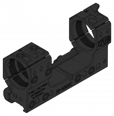 ��������� Spuhr �� Weaver, ������ 34�� (������ 3 MIL/10,3 MOA) BH=21�� PIC Gen3 SP-4302C