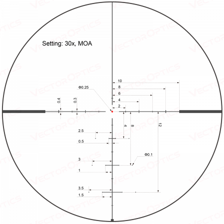 ������ Vector Optics Continental x8 4-32x56 SFP (����� VECON-DCM) � ����������