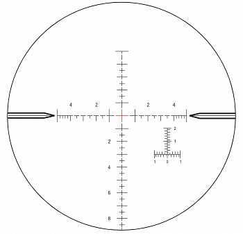������ NightForce SHV 4-14x50 F1 � ���������� (����� MIL-R)