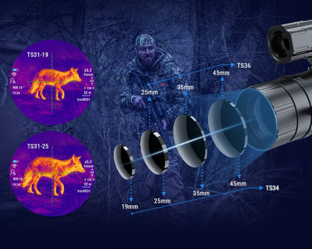 �������������� ������ PARD TS31-25LRF (2.2x, 25��, 384x288px, 12���, 50��) � �����������