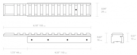 ������ Hawke Picatinny 155 �� �� ������ 11�� 22 401