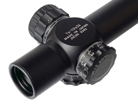 ������ March-F 1-10x24 Shorty FFP, 0.1MIL (����� TR1FB) � ����������