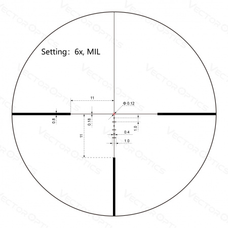 ������ Vector Optics Continental Tactical 1-6x24 Fiber SFP (����� VET-FDR) � ����������