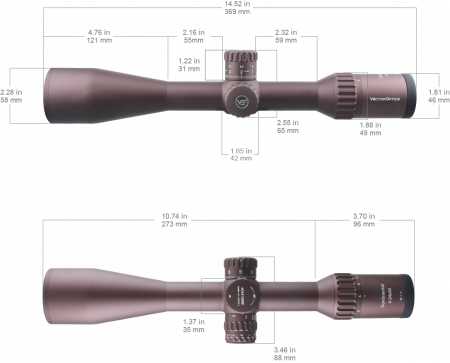 ������ Vector Optics Continental Tactical 4-24x50 FDE SFP (����� VCT-20A) � ����������