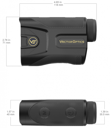   Vector Optics Paragon GenIII 2400 Digital Ballistic, 7x25