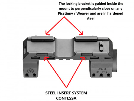 ��������� Contessa Ultra Tactical �� Picatinny ������ 30��, BH=23��, ������ 20MOA UTFX02-20
