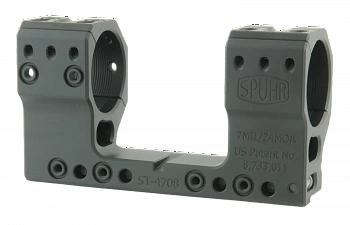 Кронштейн Spuhr на Tikka T3x, SAKO TRG-22/42 кольца 30мм (наклон 24 MOA) BH=18мм ST-4708 Кронштейн Spuhr на Tikka T3x, SAKO TRG-22/42 кольца 30мм (наклон 24 MOA) BH=18мм ST-4708