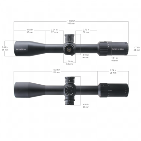 ������ Vector Optics Taurus 4-16x44 HD SFP (����� MPX1) � ����������