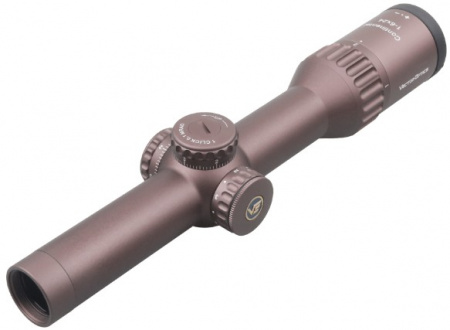  Vector Optics Continental Tactical 1-6x24 FDE SFP ( VEC-T6M)  