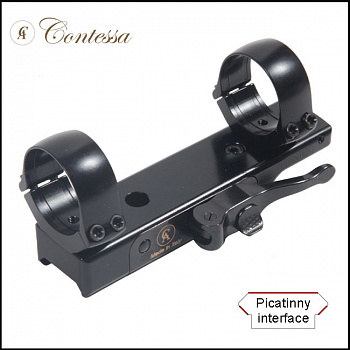Кронштейн Contessa Alessandro на Weaver кольца 30мм (BH=19.5мм) SBP01/30/7,5 Кронштейн Contessa Alessandro на Weaver кольца 30мм (BH=19.5мм) SBP01/30/7,5