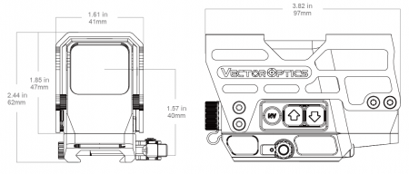 ������������� ������ Vector Optics Frenzy Plus 1x31x26 Solar (3MOA Dot with Circle)