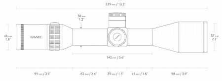 ������ Hawke Sidewinder 30 SF 4-16x50 (����� SR Pro II) � ����������