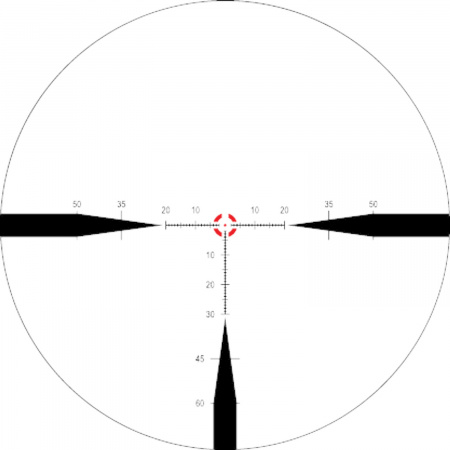 ������ NightForce NX8 1-8x24 F1 ZeroStop 1/2MOA (����� FC-MOA) � ���������� ���� Dark Earth