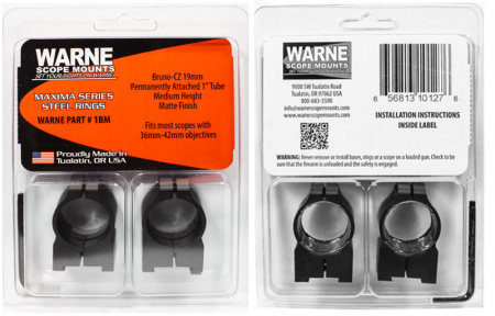 ������ Warne 25.4�� �� CZ 550 ������� 1BM