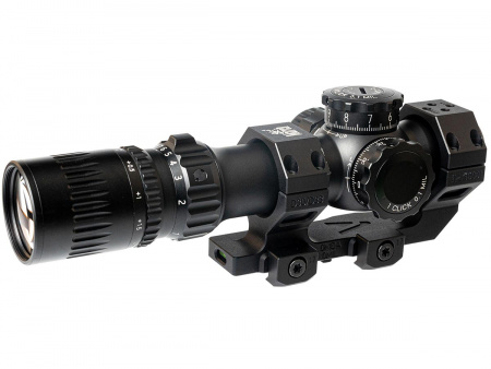 ������ March-F 1-10x24 Shorty FFP, 0.1MIL (����� DR-1) � ����������