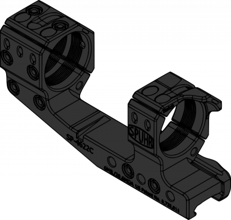 ��������� Spuhr Gen3 �� Weaver, ������ 34�� (������ 6 MIL/20,6 MOA) BH=21��, ����� 70�� SP-4622C