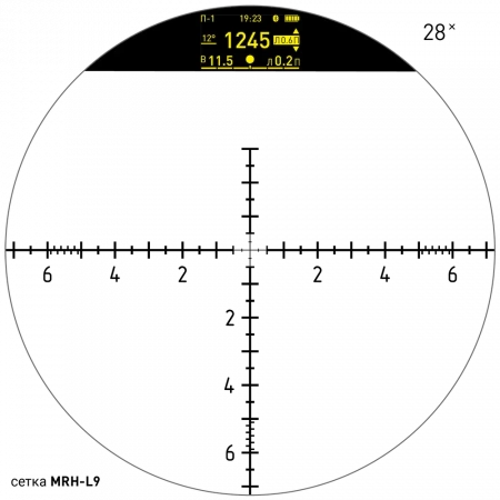 ������ Dedal DHF 4-28x56 Harrier FFP (����� MRH-L9) � ����������
