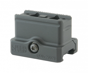 Быстросъемный кронштейн Spuhr для Aimpoint Micro на Picatinny, H=42мм QDM-2002B Быстросъемный кронштейн Spuhr для Aimpoint Micro на Picatinny, H=42мм QDM-2002B
