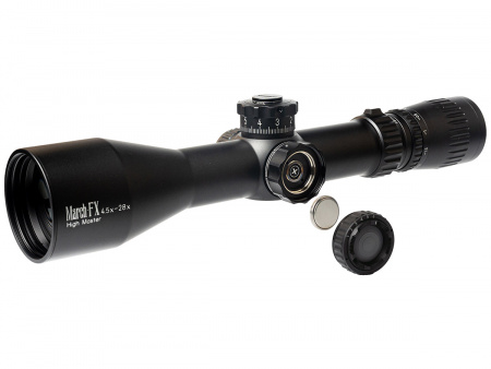 ������ March-FX 4.5-28x52 Wide Angle FFP, 0.1MIL (����� FML-TR1) � ����������