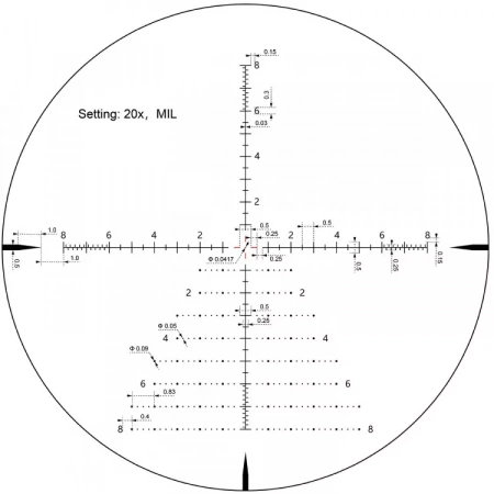 ������ Vector Optics Taurus GenII 3-24x56 ED SFP (����� VTA-7 MIL) � ����������