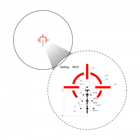 �������������� ������ Vector Optics Paragon 3x18 (����� VEPS-MBR)