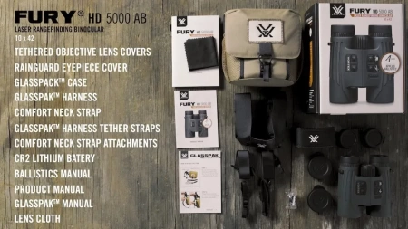 ������� � ����������� � �������������� ������������� Vortex Fury HD 5000 AB 10x42