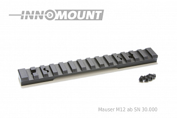 Планка Picatinny Innomount на Mauser M12 (SN>30000) 11-PT-ST-00-043 Планка Picatinny Innomount на Mauser M12 (SN>30000) 11-PT-ST-00-043