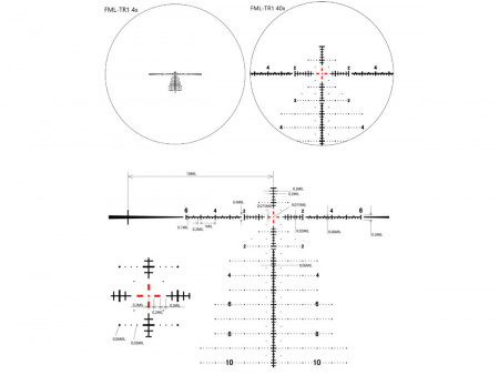 ������ March Genesis 4-40x52 FFP, 0.05Mil (����� FML-TR1) � ����������