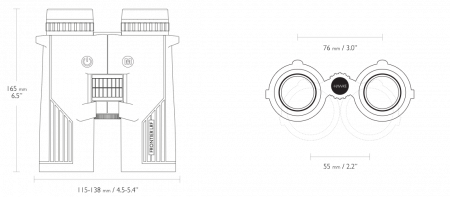������� � ����������� Hawke Frontier LRF 8x42 �� 1800 ������