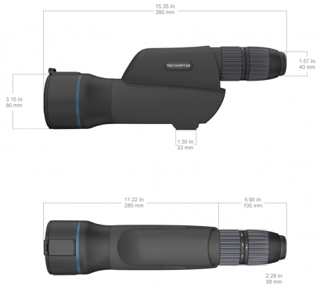 ���������� ����� Vector Optics Continental 20-60x80 ED � ������