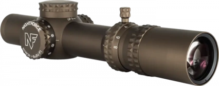 ������ Nightforce ATACR 1-8x24 F1 � ���������� (����� FC-DMx, 0.1 Mil-Radian) ���� Dark Earth