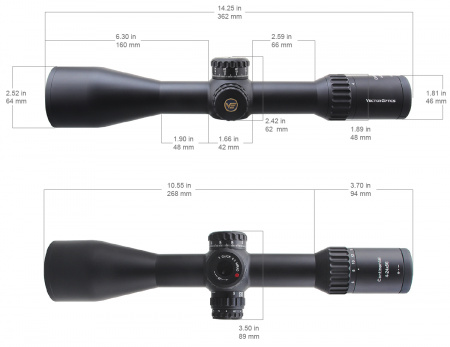 ������ Vector Optics Continental Tactical 4-24x56 FFP (����� VEC-MBR) � ����������