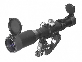 Прицел БелОМО ПСПУ 4-8x42Д на ТИГР/СКС (сетка 1,5/1000) с подсветкой Прицел БелОМО ПСПУ 4-8x42Д на ТИГР/СКС (сетка 1,5/1000) с подсветкой