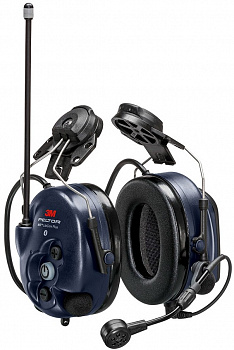 Наушники коммуникационные 3M PELTOR WS LiteCom Plus PMR446, крепление на каску Наушники коммуникационные 3M PELTOR WS LiteCom Plus PMR446, крепление на каску