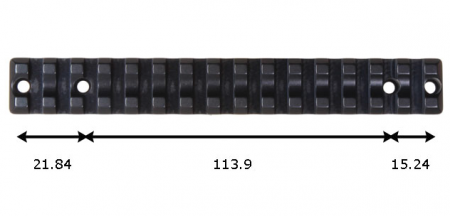  Recknagel Weaver  Haenel Jager 10 () BH=6.5 E=113.9 57050-001W