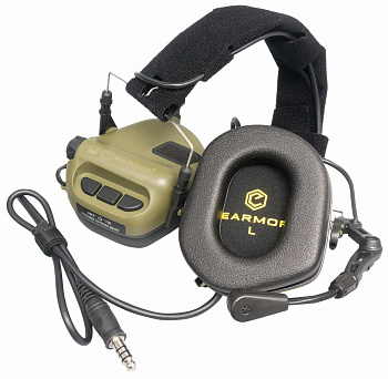Наушники активные Earmor M32 MOD3 (зеленые) Наушники активные Earmor M32 MOD3 (зеленые)