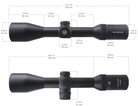 ������ Vector Optics Continental Hunting 3-18x50 SFP (����� VECON-CDM) � ����������