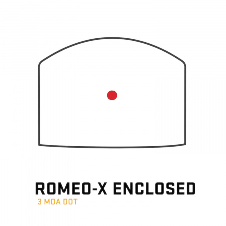 ������������� ������ Sig Sauer ROMEO-X ENCLOSED COMPACT 3 MOA Red Dot