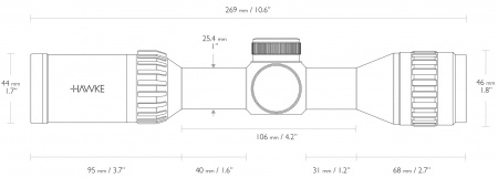 ������ Hawke Airmax 2-7x32 AO (����� AMX)