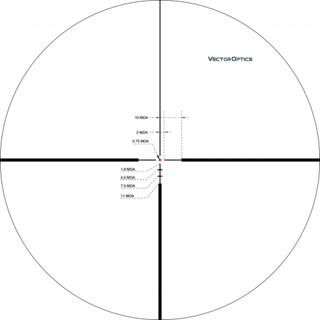 ������ Vector Optics Continental Hunting 2-12x50 SFP (����� VET-10BDC) � ����������