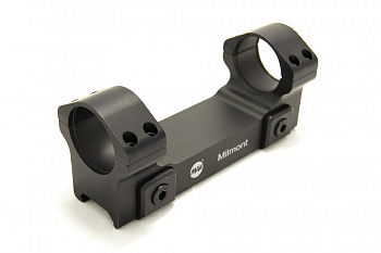 Небыстросъемный кронштейн MakMilmount на Weaver кольца 34мм, высота 17мм, 20MOA 57620-3400 Небыстросъемный кронштейн MakMilmount на Weaver кольца 34мм, высота 17мм, 20MOA 57620-3400