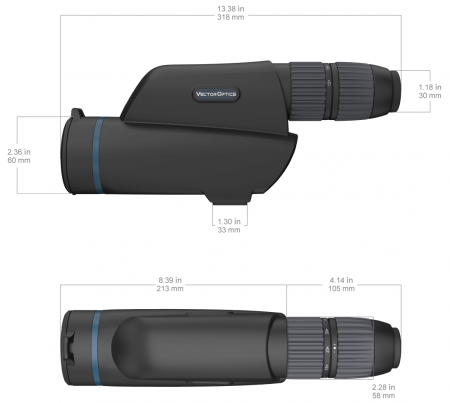 ���������� ����� Vector Optics Continental 12-40x60 ED � ������