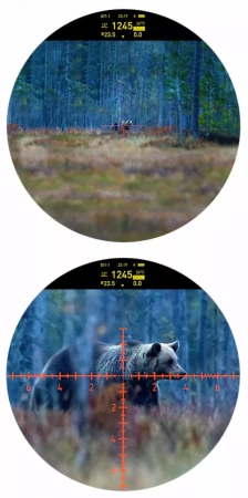 ������ Dedal DHF 4-28x56 Harrier FFP (����� MRH-L9) � ����������