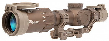 Прицел Sig Sauer TANGO6T DVO 1-6X24 FFP цвет FDE (сетка DWLR-556) с подсветкой Прицел Sig Sauer TANGO6T DVO 1-6X24 FFP цвет FDE (сетка DWLR-556) с подсветкой