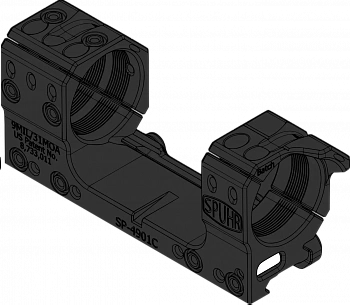 Кронштейн Spuhr на Weaver, кольца 34мм (наклон 9 MIL/31 MOA) BH=13мм PIC GEN3 SP-4901C Кронштейн Spuhr на Weaver, кольца 34мм (наклон 9 MIL/31 MOA) BH=13мм PIC GEN3 SP-4901C