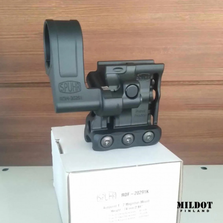 ��������� Spuhr ��� Aimpoint T-2 � Magnifier �� Picatinny, H=74�� RDF-20291K