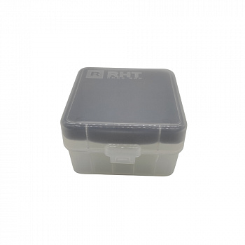 Коробка на 25 патронов 12 калибра RHT Ammo Box (прозрачный) Коробка на 25 патронов 12 калибра RHT Ammo Box (прозрачный)